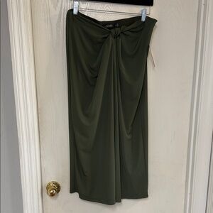 Ralph Lauren, Olive Green Pencil Skirt